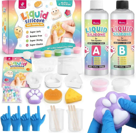  Silicone Squishy Kit With Guided Mold For Quick Cure -  ToylandEU™