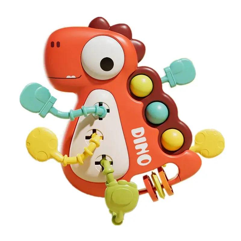  Silicone Teething Rattle Toy Montessori Sensory Play -  ToylandEU™
