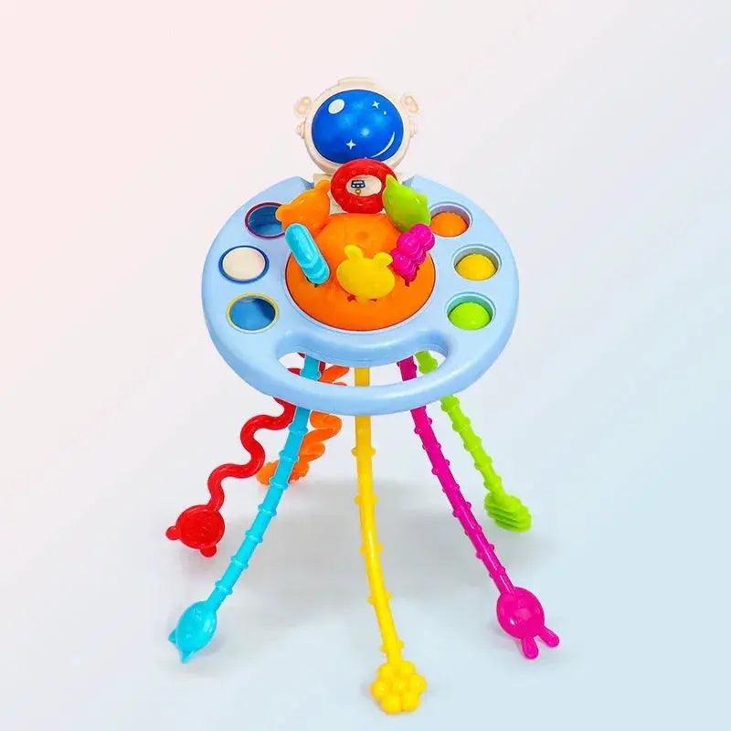  Silicone Teething Rattle Toy Montessori Sensory Play -  ToylandEU™