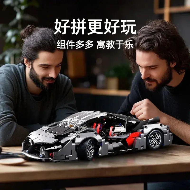  Silver Model Car Building Blocks Set For Adults Premium -  ToylandEU™
