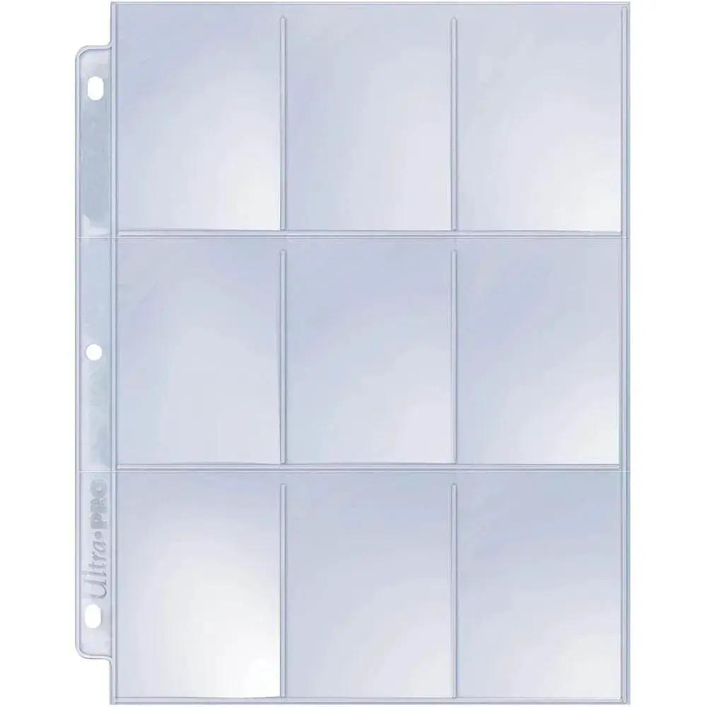  9 Pocket Silver Series Page 25 Pack Card Pages Ultra Pro -  ToylandEU™