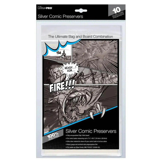  Silver Size Comic Preserver 7 By 10 Archival Safe 10 Count -  ToylandEU™