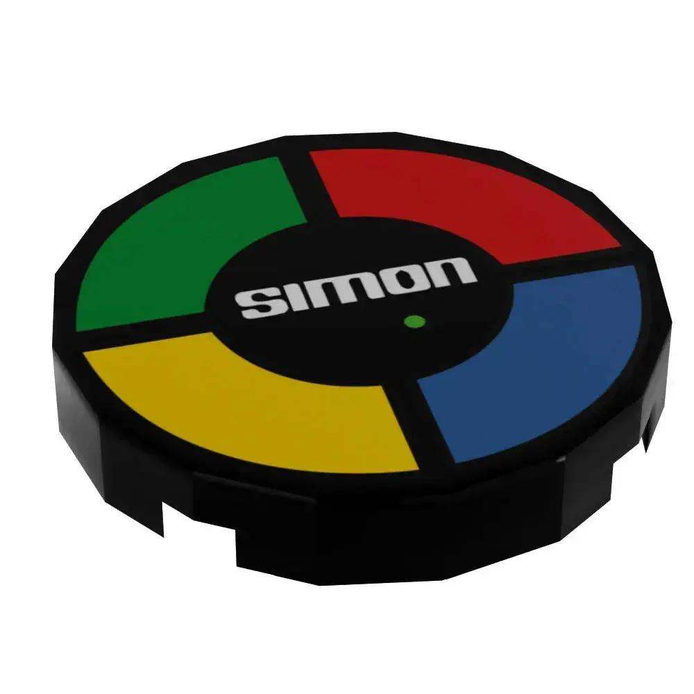 Simon - Custom Printed 2x2 Round Tile made using LEGO part - ToylandEU