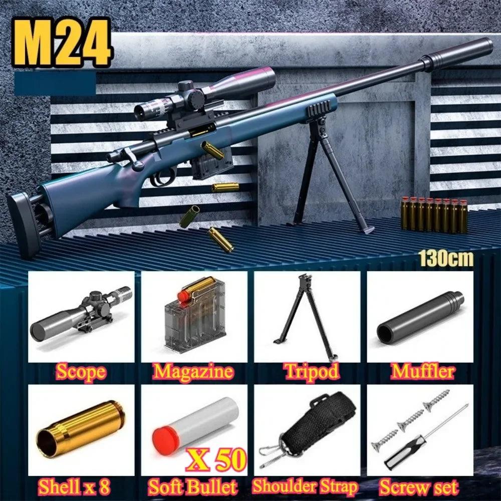 Simulation Sniper Rifle | Eva Bullets | Toylandeu™