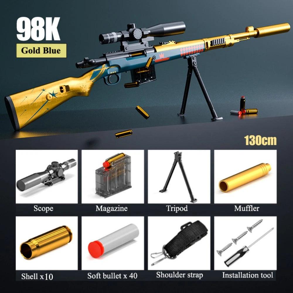 Simulation Sniper Rifle | Eva Bullets | Toylandeu™