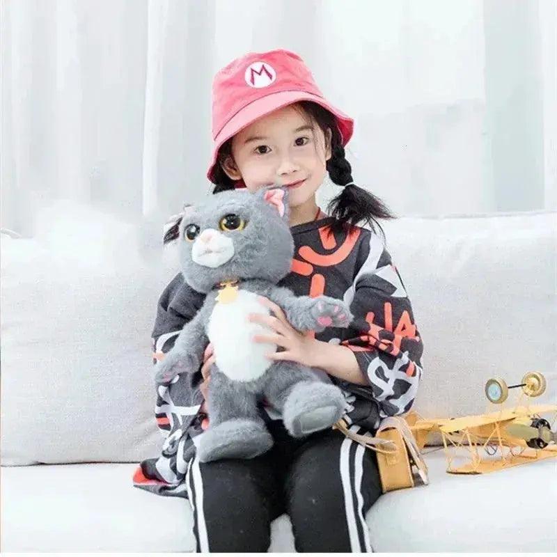  Singing Walking Talking Plush Cat Toy Realistic Motion -  ToylandEU™