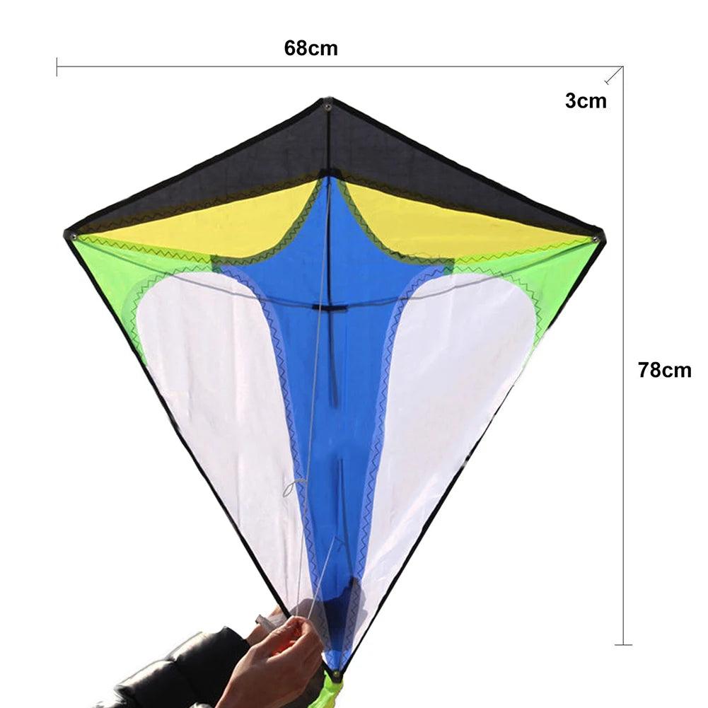  Single Line Kite | Diamond Shape Easy Fly | Toylandeu™ 