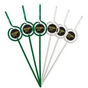  Dallas Stars Team Sipper Straws Pack Of 6 BPA Free Official -  ToylandEU™