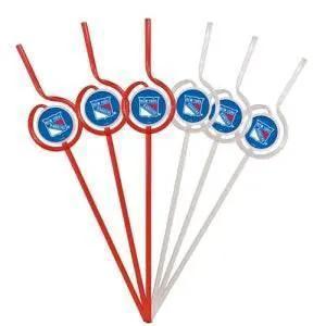  New York Rangers Team Sipper Straws BPA Free Six Pack -  ToylandEU™