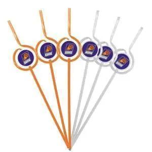  Phoenix Suns Team Sipper Straws Pack BPA Free 6 Straws -  ToylandEU™