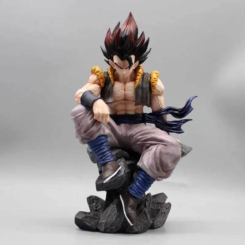 Dragon Ball Z Sitting Gogeta Figure With 3 Swappable Heads - ToylandEU
