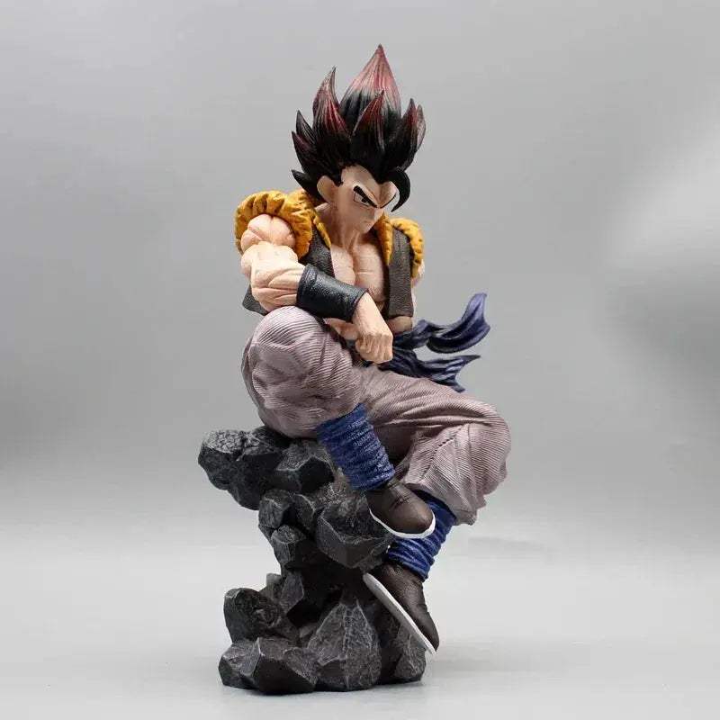 Dragon Ball Z Sitting Gogeta Figure With 3 Swappable Heads - ToylandEU