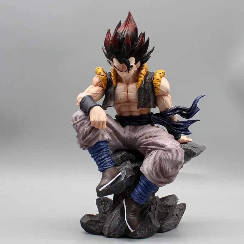 Dragon Ball Z Sitting Gogeta Figure With 3 Swappable Heads - ToylandEU