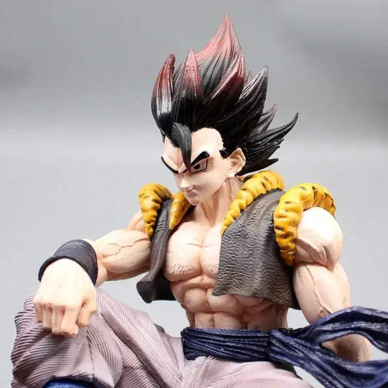Dragon Ball Z Sitting Gogeta Figure With 3 Swappable Heads - ToylandEU