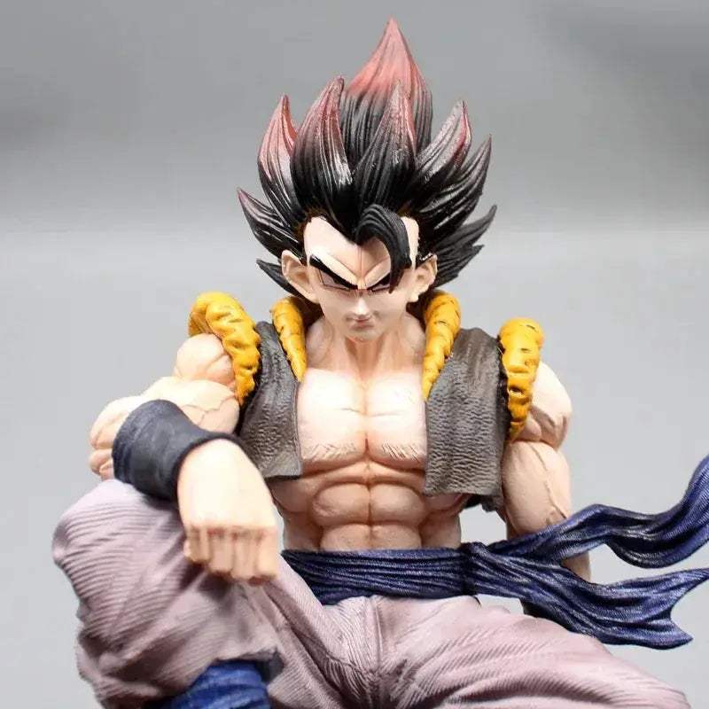 Dragon Ball Z Sitting Gogeta Figure With 3 Swappable Heads - ToylandEU