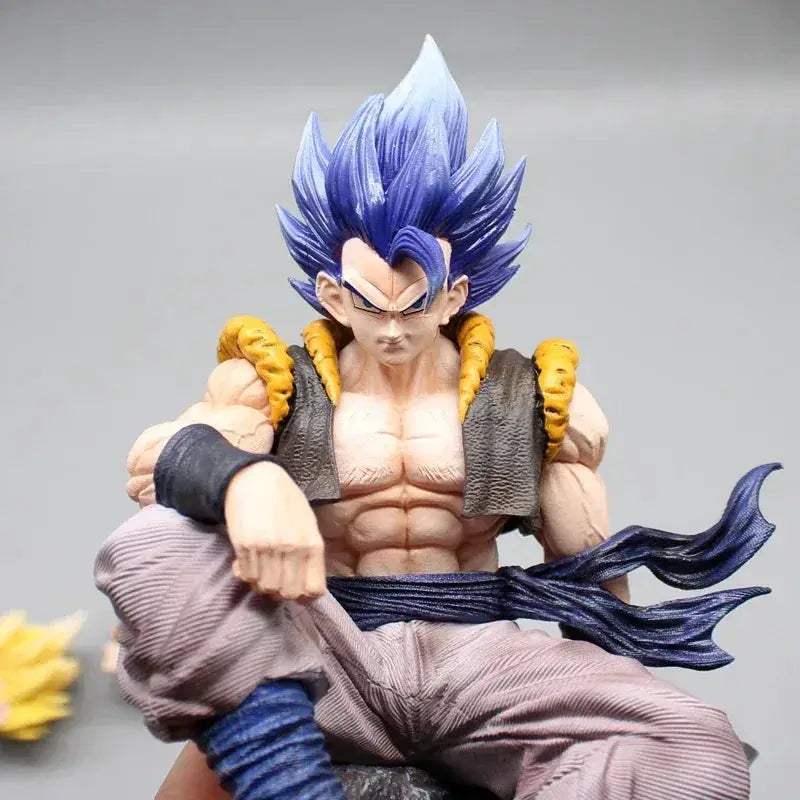 Dragon Ball Z Sitting Gogeta Figure With 3 Swappable Heads - ToylandEU