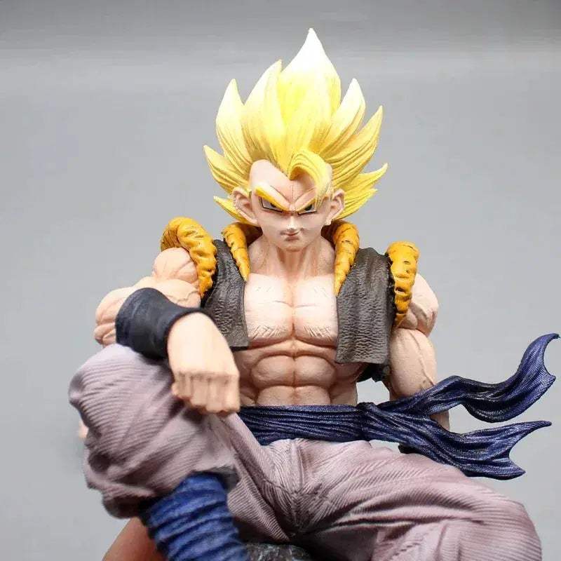 Dragon Ball Z Sitting Gogeta Figure With 3 Swappable Heads - ToylandEU