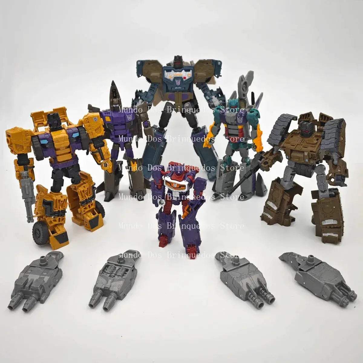 Six In One Bruticus Transformer Robot Toy Set For Collectors - ToylandEU