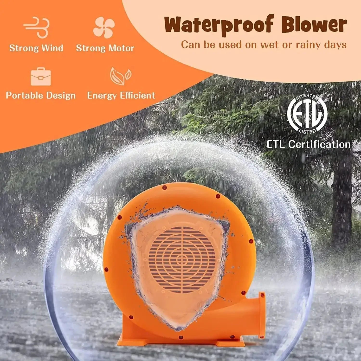 Six In One Giant Inflatable Water Slide Park With Blower - ToylandEU