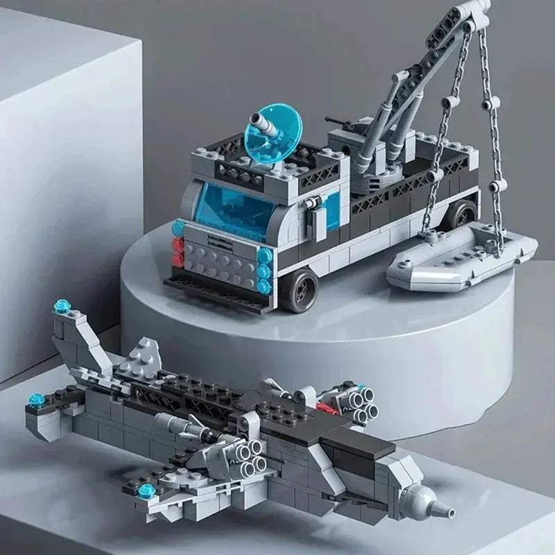 Six In One Military Navy Ship Blocks Building Kit Set - ToylandEU