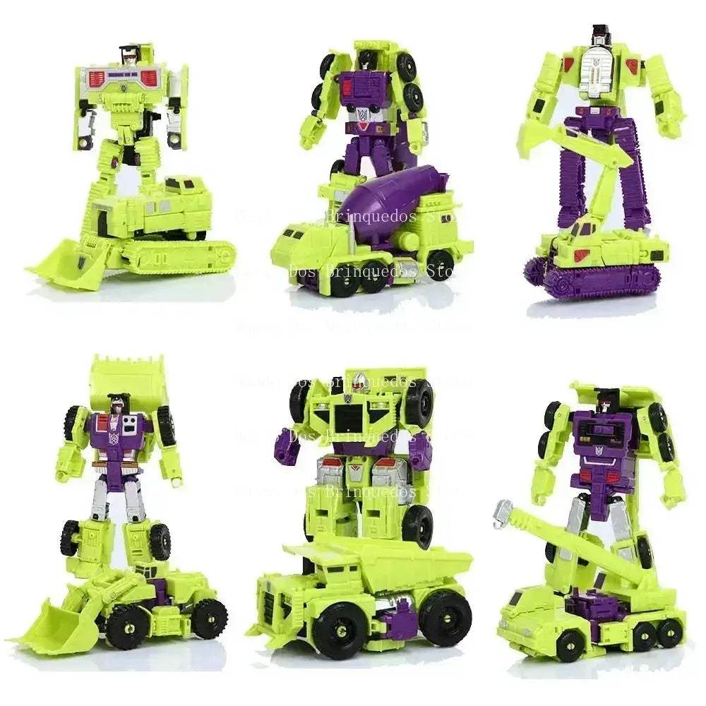 Six In One Transforming Robot Action Figure Collectible Toy Anime - ToylandEU
