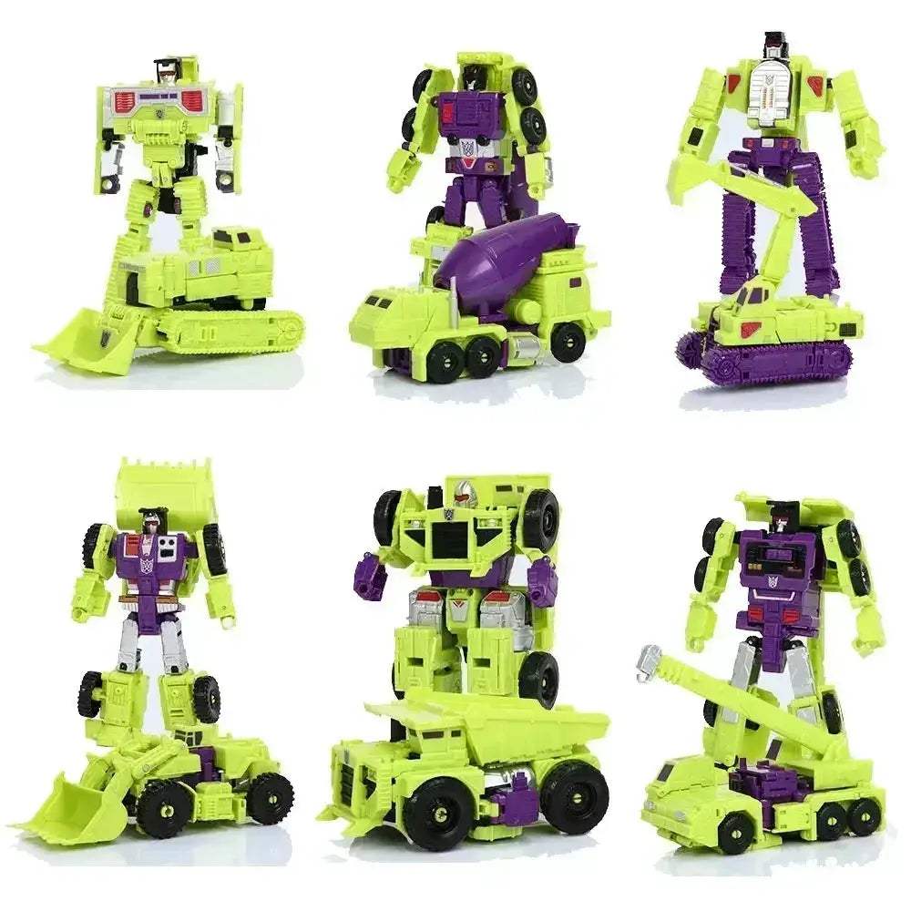 Six In One Transforming Robot Action Figure Collectible Toy Anime - ToylandEU
