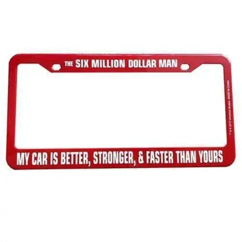  Six Million Dollar Man License Plate Frame Exclusive -  ToylandEU™