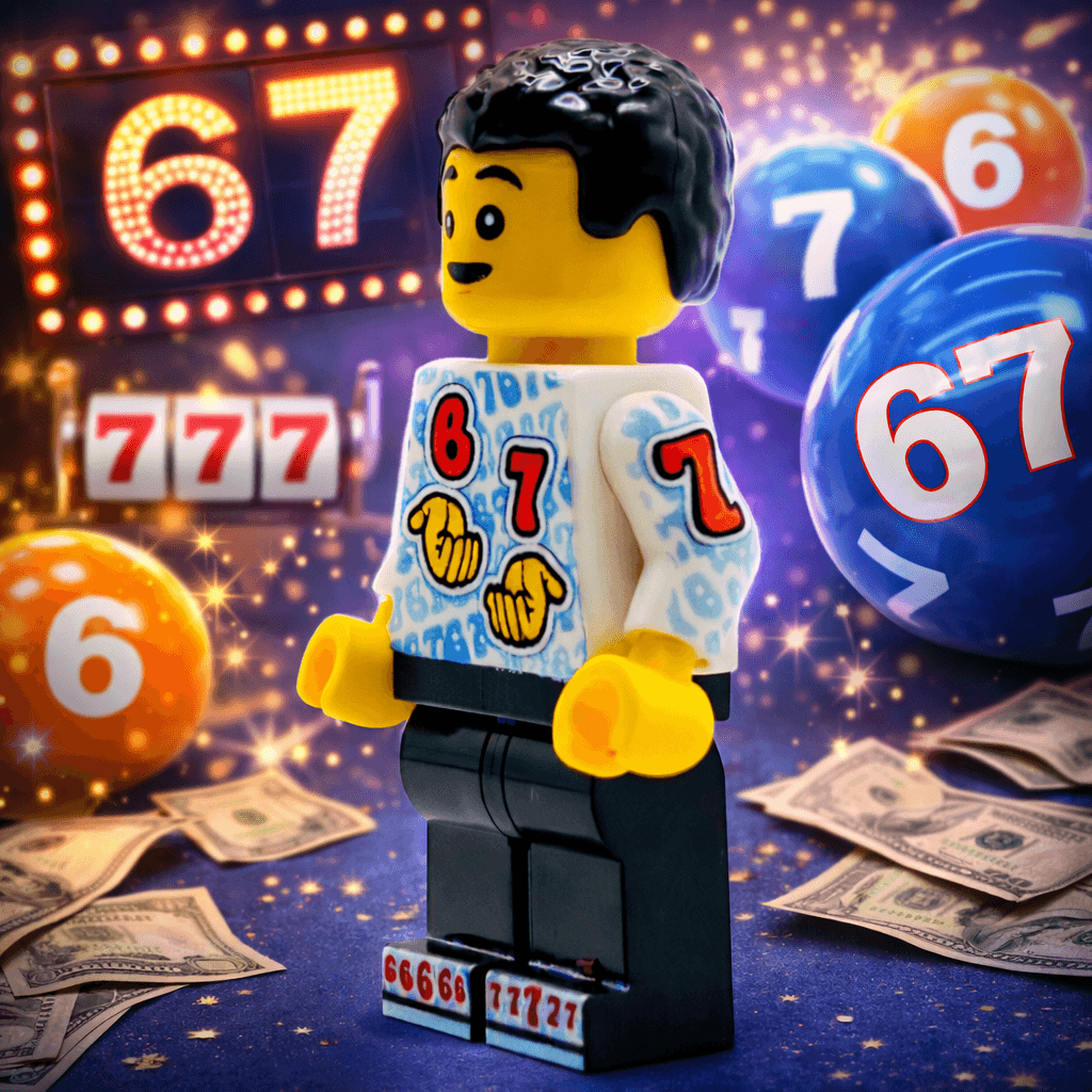 Six Seven Minifig Internet Meme Icon Toylandeu