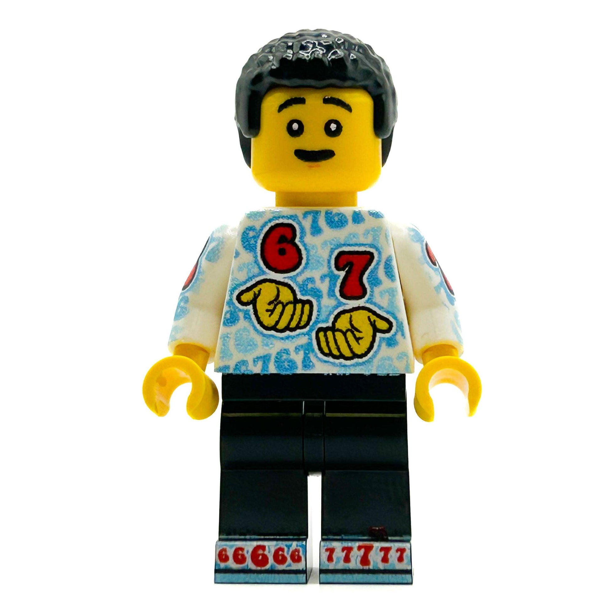 Six Seven Minifig Internet Meme Icon Toylandeu