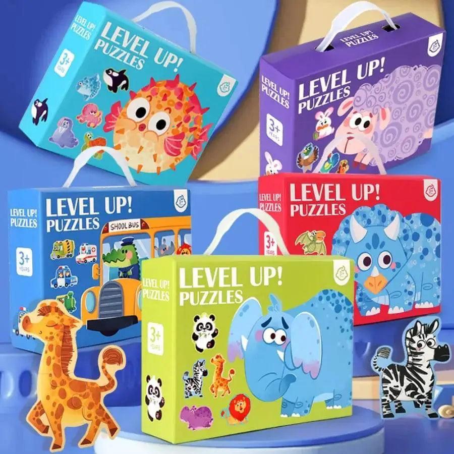  Six in One Handheld Gift Box Puzzle for Kids Age 3-6 -  ToylandEU™