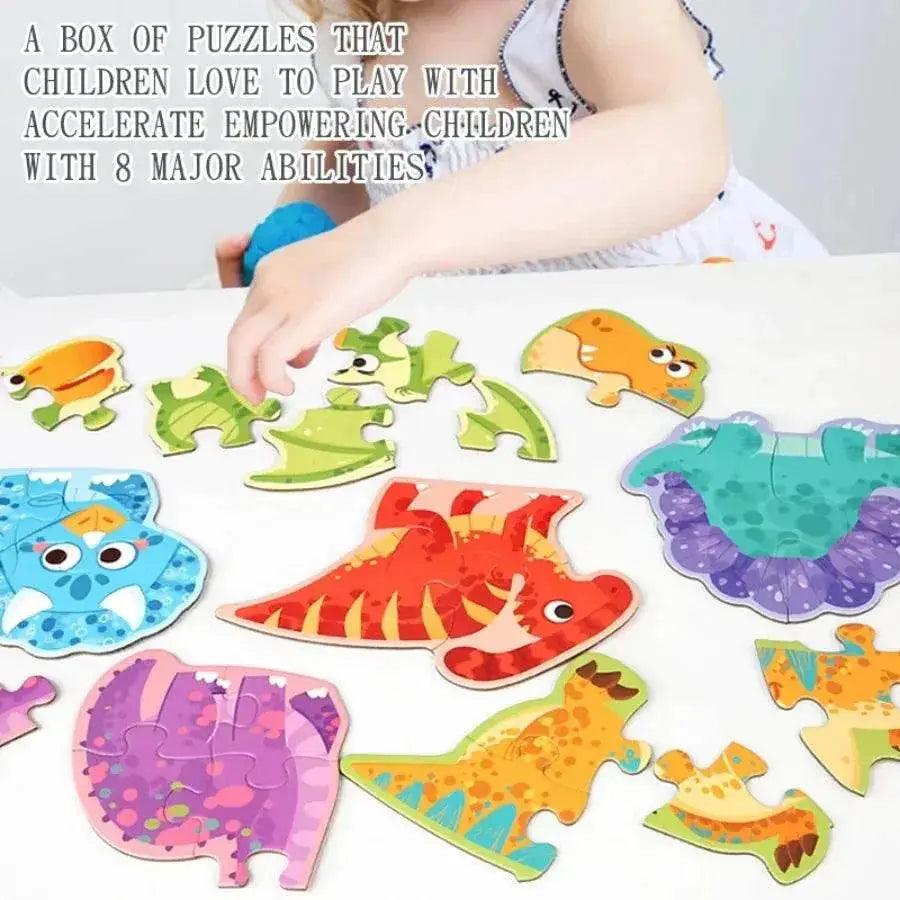  Six in One Handheld Gift Box Puzzle for Kids Age 3-6 -  ToylandEU™