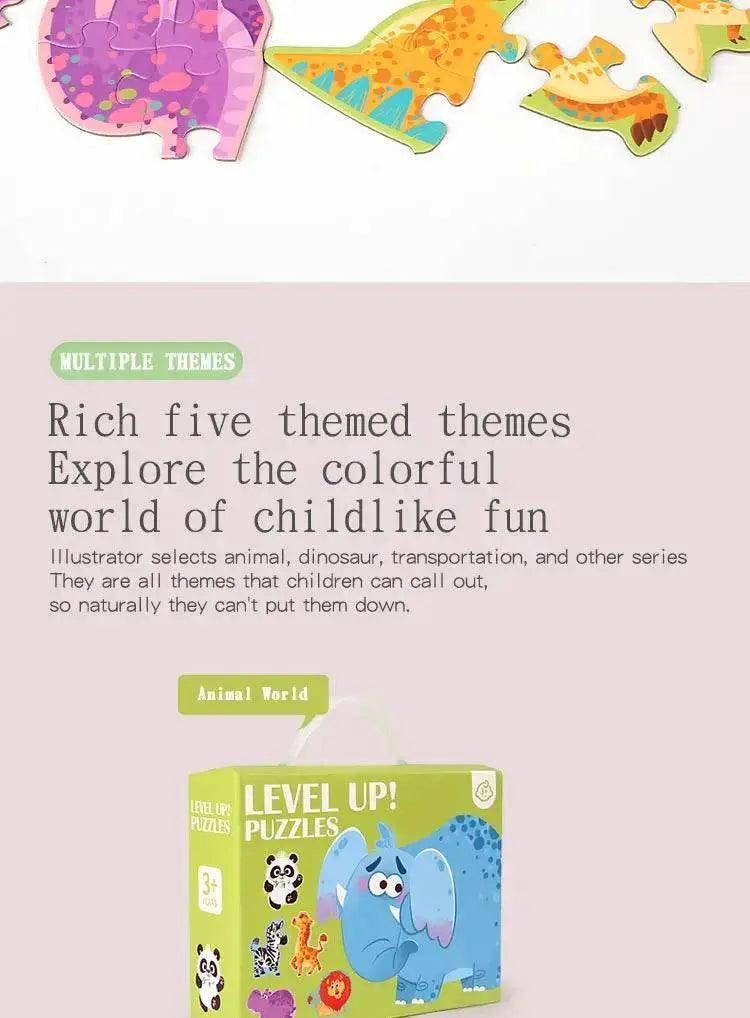  Six in One Handheld Gift Box Puzzle for Kids Age 3-6 -  ToylandEU™