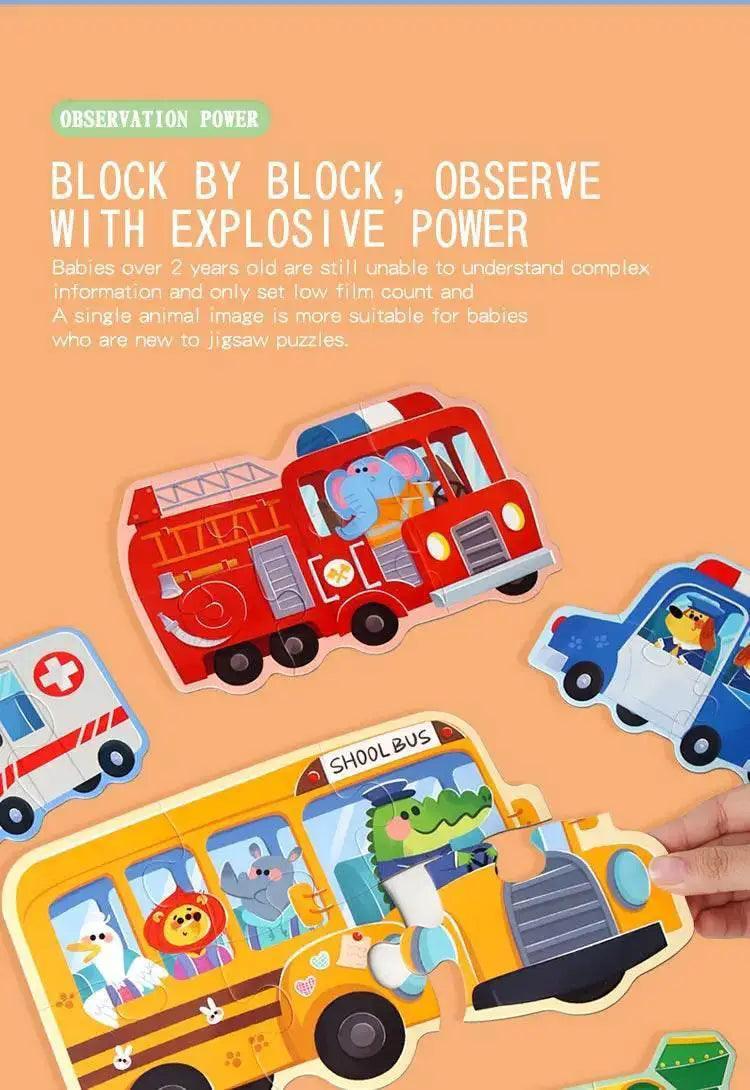  Six in One Handheld Gift Box Puzzle for Kids Age 3-6 -  ToylandEU™