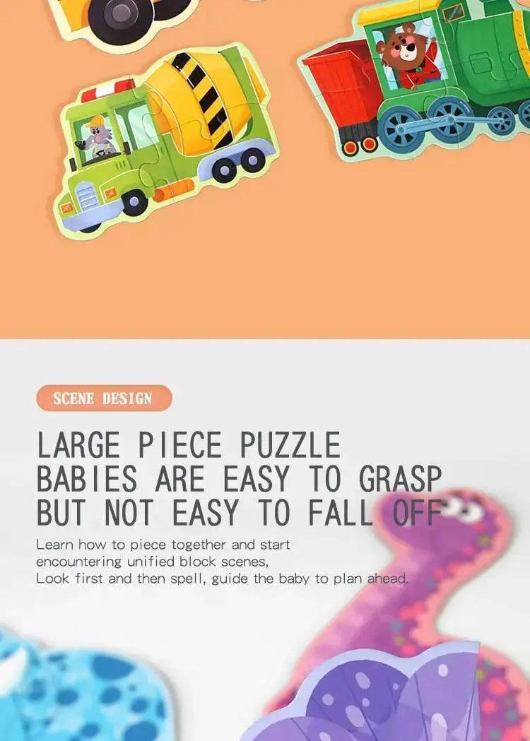 Six in One Handheld Gift Box Puzzle for Kids Age 3-6 -  ToylandEU™