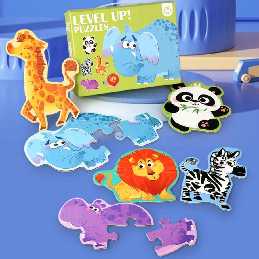 Six in One Handheld Gift Box Puzzle for Kids Age 3-6 - ToylandEU