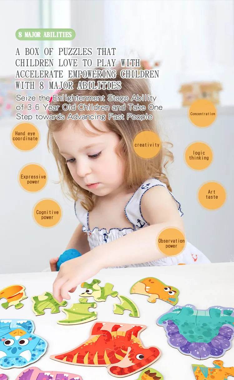 Six in One Handheld Gift Box Puzzle for Kids Age 3-6 - ToylandEU