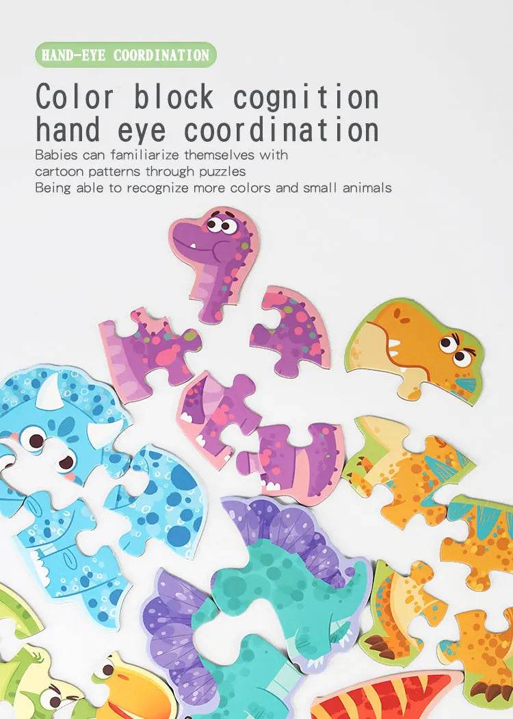 Six in One Handheld Gift Box Puzzle for Kids Age 3-6 - ToylandEU