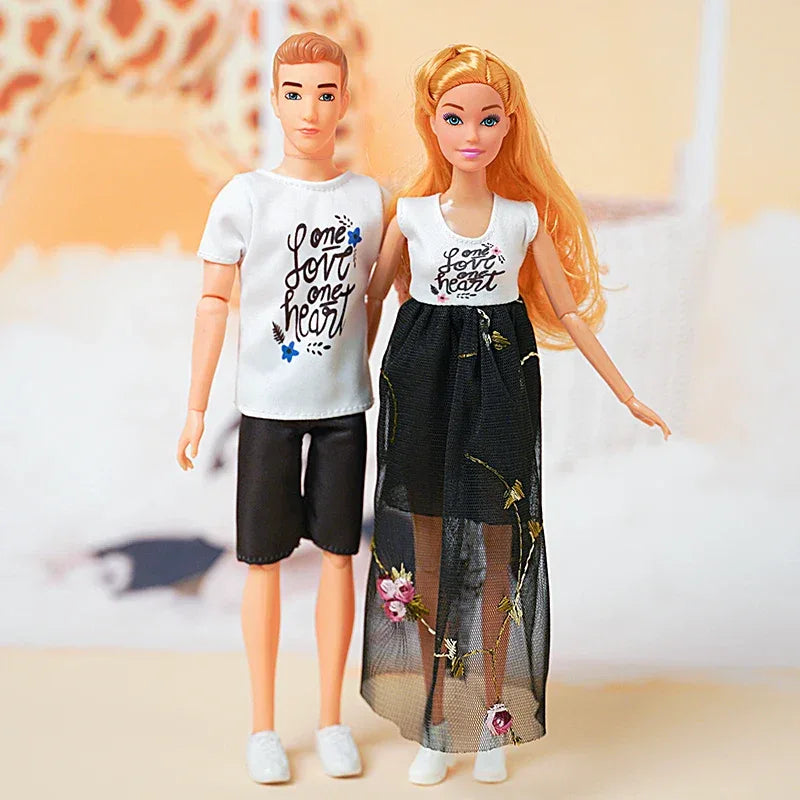 Sixth Scale Ken Doll Couple Full Set With Clothes Included - ToylandEU