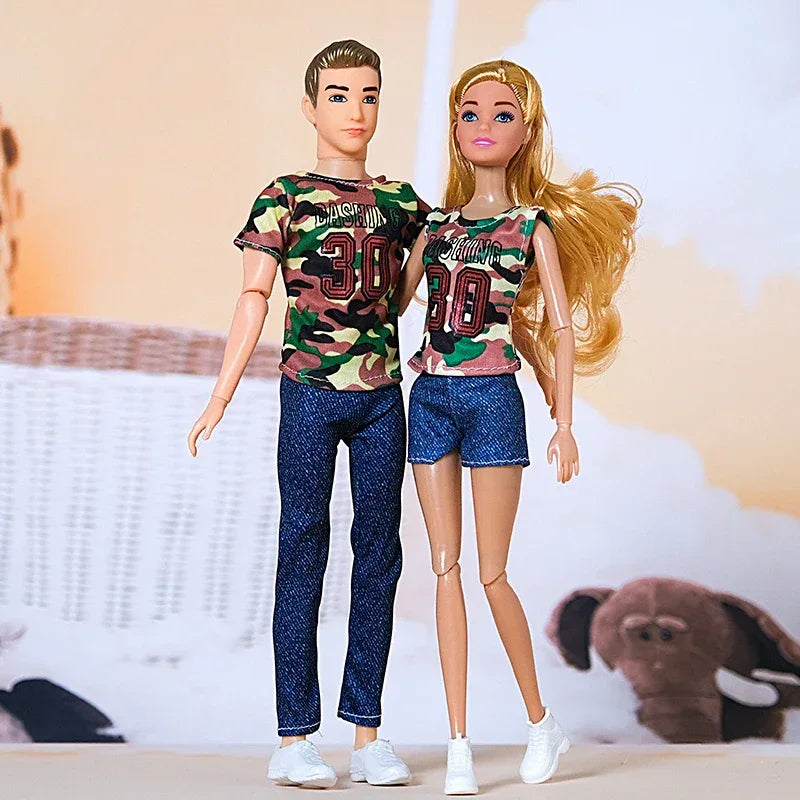 Sixth Scale Ken Doll Couple Full Set With Clothes Included - ToylandEU