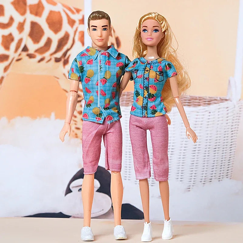Sixth Scale Ken Doll Couple Full Set With Clothes Included - ToylandEU