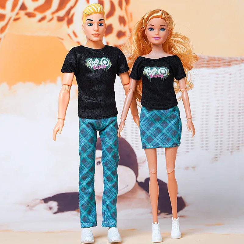 Sixth Scale Ken Doll Couple Full Set With Clothes Included - ToylandEU