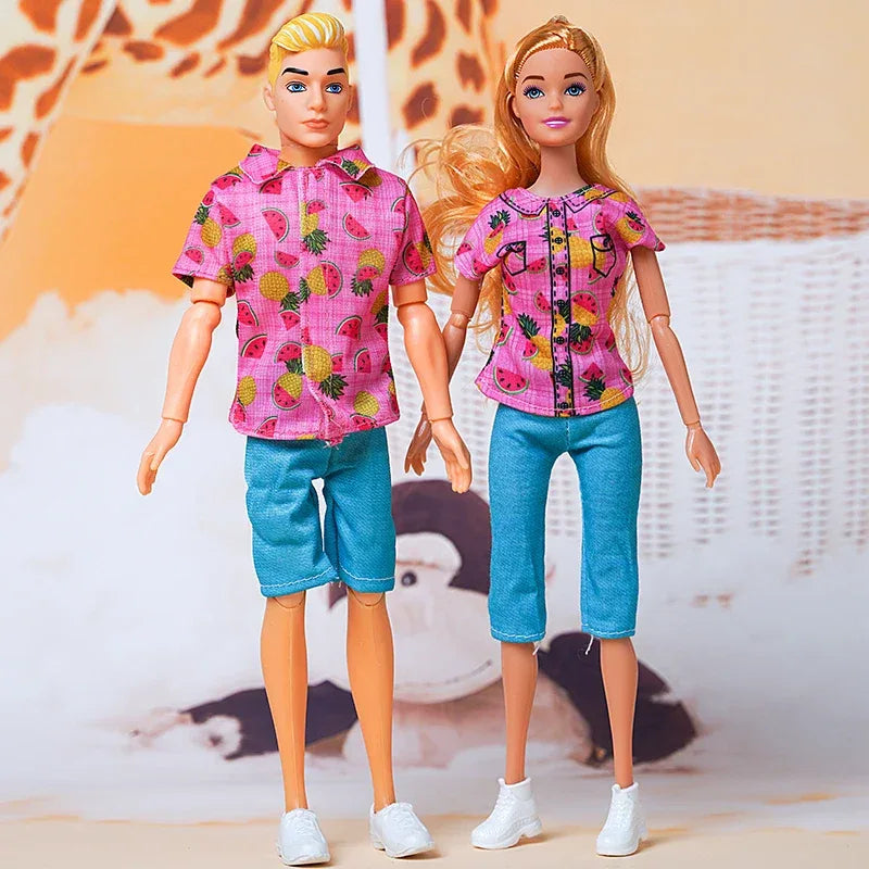 Sixth Scale Ken Doll Couple Full Set With Clothes Included - ToylandEU