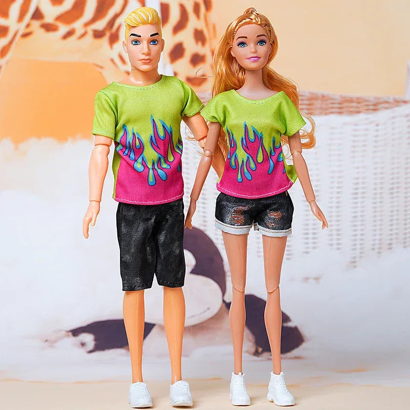 Sixth Scale Ken Doll Couple Full Set With Clothes Included - ToylandEU