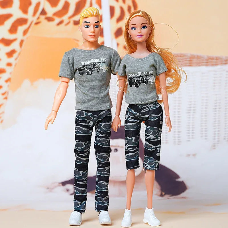 Sixth Scale Ken Doll Couple Full Set With Clothes Included - ToylandEU