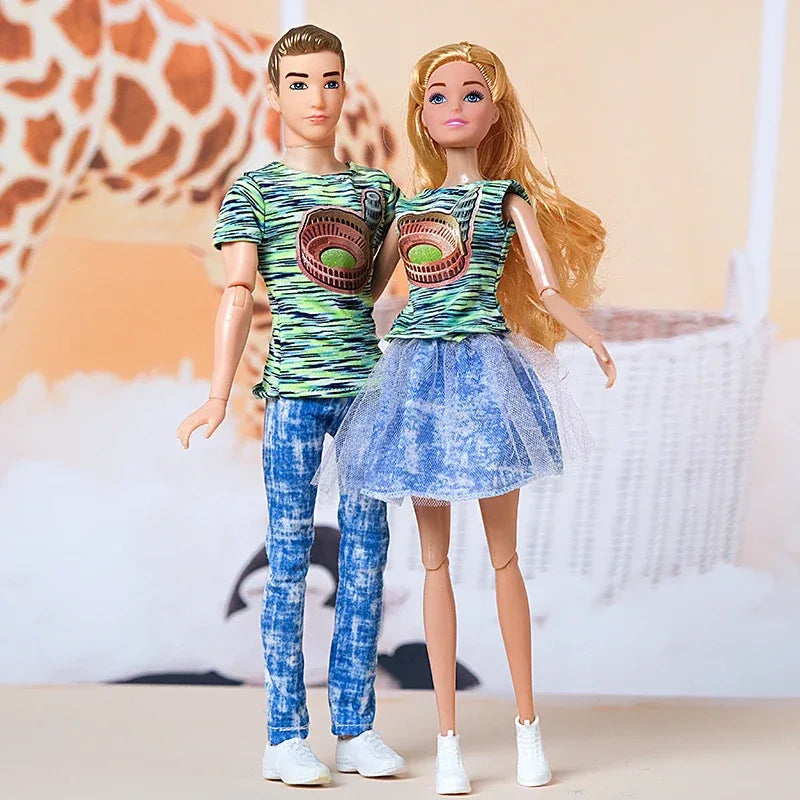 Sixth Scale Ken Doll Couple Full Set With Clothes Included - ToylandEU