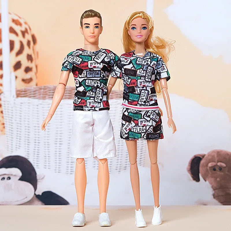 Sixth Scale Ken Doll Couple Full Set With Clothes Included - ToylandEU