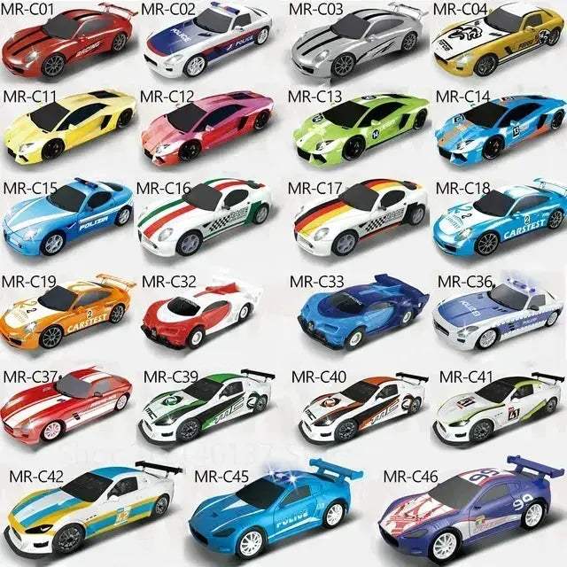 Sixty Four Scale Slot Car Racing Track Set Remote Control - ToylandEU