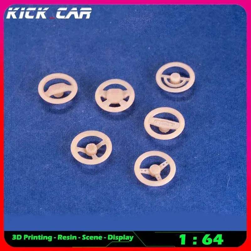 Sixty Four Scale Steering Wheel Model Car Diorama Accessory Resin - ToylandEU