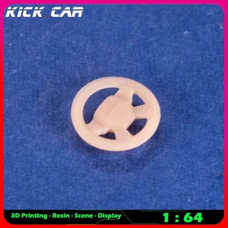 Sixty Four Scale Steering Wheel Model Car Diorama Accessory Resin - ToylandEU