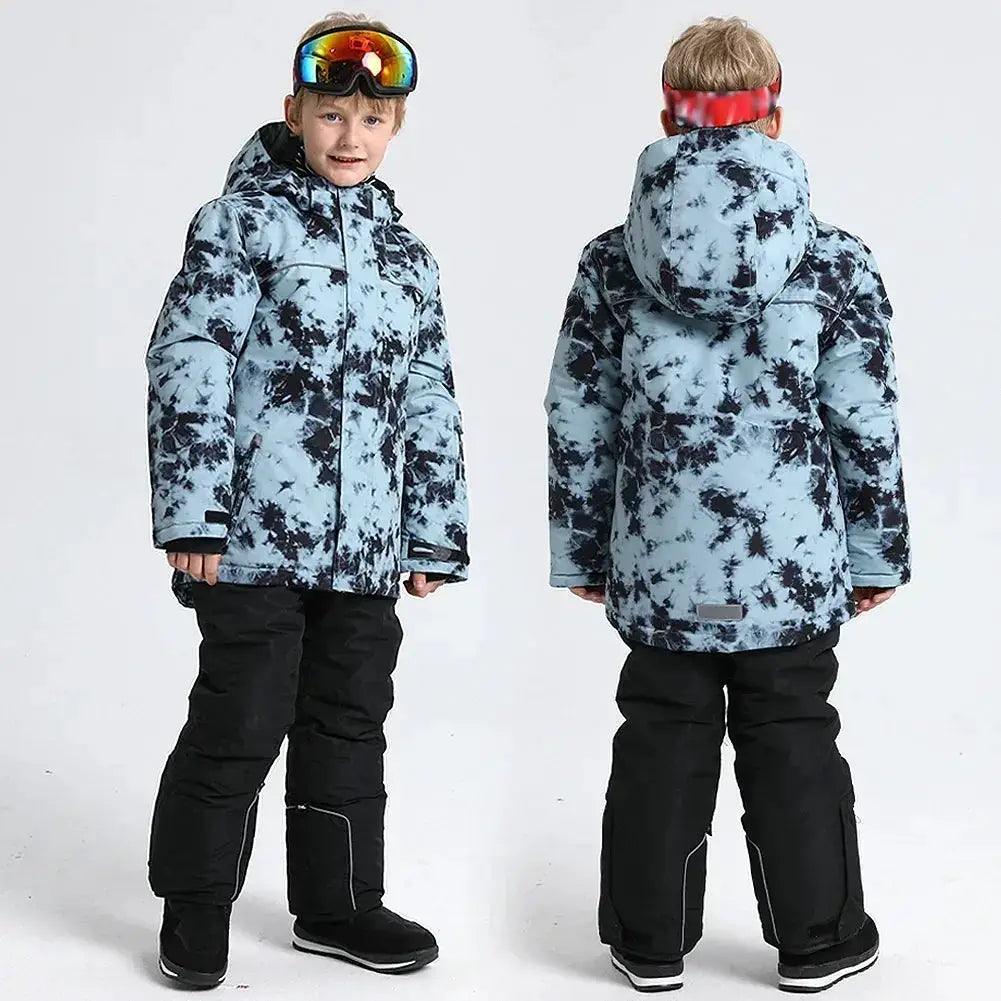  Waterproof Kids Snow Jacket Hooded Warm Winter Coat -  ToylandEU™